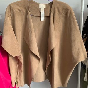 Chico's size 3 velvet jacket